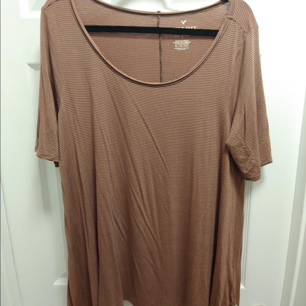 American Eagle Scoop Neck Super Soft Tee